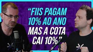 De que adianta investir em FIIs se eles pagam renda mas a cota cai? | Professor Baroni