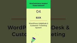 5 WooCommerce Support Ticket Software #wordpressplugin #supportgenix