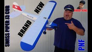 H-King PNF Swiss J-3 Piper Cub EPO 1400mm Unboxing