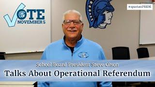 Superior School Board President Steve Olson Talks Operational Referendum (2024)