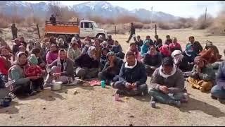 Nangpay Choukul Tsogpa ladakh arranged a spacial lunch to the devotees of skyangchak Choskul Tsogpa