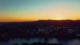 Dji Mini 2 cinematic video .. Brisbane sunset