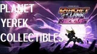 Ratchet & Clank Into The Nexus - All Planet Yerek Collectibles (Gold Bolts, Ryno Plans) Locations