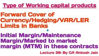 Lecture 39: Forward cover/Hedging/VAR & LER limit/Currency fluctuation Risk/Marked to market margin.