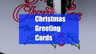 Crafting Unique Christmas Greeting Cards with iDraw Pen Plotter