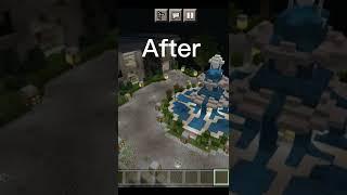 Before and after || #shorts #freefire #minecraft #youtubeshorts #ytshort #sonic #sensei #before