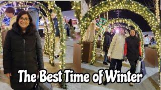 Winterfest Park Vlog / Fun day with family and friends / Shafaq asghar