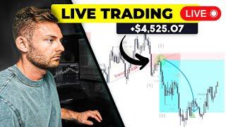 LIVE TRADING CRYPTO - How To Profit $4,525 In A Day Risking $500