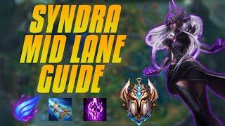 SYNDRA MID Guide - How To Carry With Syndra Step By Step - Challenger Guide