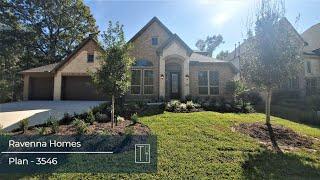 Ravenna Homes | 3546 Plan Inventory Home Tour | The Woodlands Hills