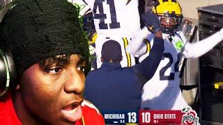 I CAN'T DO THIS NOMORE!!! Ohio State FAN REACTS To No.2 Ohio State vs. Michigan!