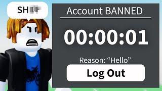 Roblox BAN Speedrun in 1 Hour