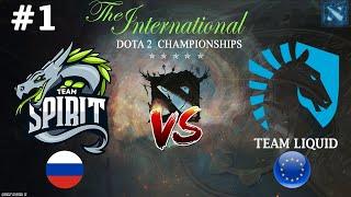 ОЧЕНЬ КРУТОЙ МАТЧ! | Spirit vs Liquid #1 (BO2) The International 2024