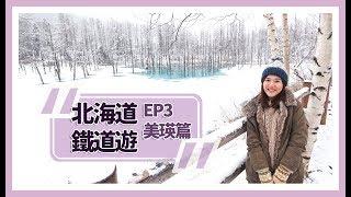 【北海道鐵道遊】EP3 美瑛篇（冬日の白鬚瀑布、白金青池、四季彩之丘、七星之木、聖誕之木....）