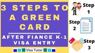 The 3 Steps to a Green Card (After fiance K-1 visa entry)