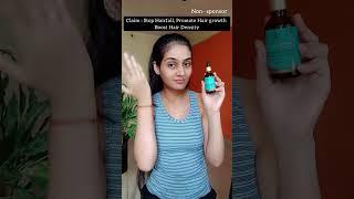 Honest Review of PILGRIM HAIR GROWTH SERUM ️ | Non-sponsor #shorts #youtube #youtubeahorts #viral