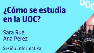 ¿Cómo se estudia en la UOC? - Sesión informativa