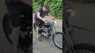 Pete's BSA 650 Lightning chop w/Hunt mag