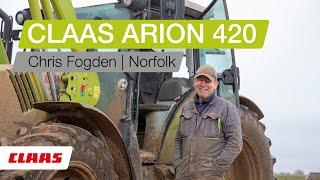 CLAAS ARION 420 | Chris Fogden