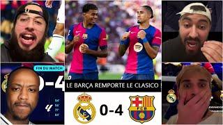 LES RÉACTIONS APRÈS L’HUMILIATION (RÉAL MADRID 0-4 FC BARCELONE)