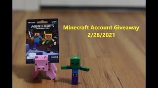 Minecraft Premium Account Giveaway 2/28/2021