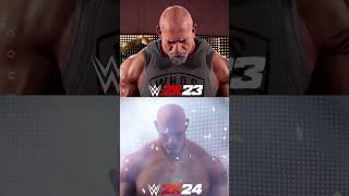 WWE2K24  VS WWE2K23 Ft.Bill Goldberg 