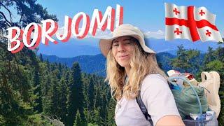 Hiking in Borjomi National Park  Georgia Travel Vlog