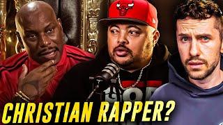 Tyrese PRESSES Bizzle on Being a "Christian" Rapper @GodOverMoney