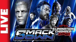  WWE Smackdown Live Stream | Elimination Chamber Toronto Kickoff Watch Along February 28th 2025