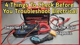 Top 4 Important Tips To Help You Diagnose Car & Truck Electrical Problems Right The First Time.