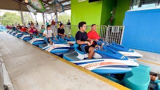 POV Jet Ski Roller Coaster - Wave Breaker, Seaworld