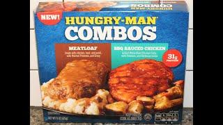 Hungry-Man Combos: Meatloaf & BBQ Sauced Chicken Review