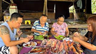 Bakar Udang Sungai Passin Bersama B.Sigat&K.Jawai // Ada Surprise Juga Untuk Mereka Berdua…//