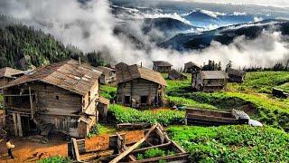 HOW PEOPLE LIVE HIGH IN THE MOUNTAINS OF GEORGIA! COOKING LUNCH