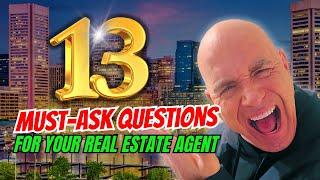 13 Essential Questions for Real Estate Agents in Maryland