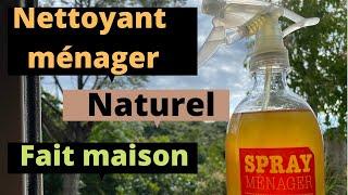 Ne mettez plus vos épluchures d'orange de citron à la poubelle - Spray ménager naturel multi usages