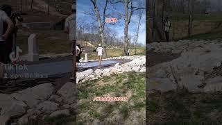 Anthony Barella splitting the gap during the Go Throw Masters Invitational
