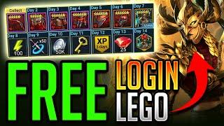 NEW FREE LOGIN LEGENDARY & 8 NEW RELICS! | Raid: Shadow Legends