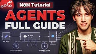 N8N Full Tutorial: Building AI Agents in 2025 for Beginners!