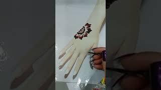 How to make beautiful flower mehndi designs |mehndi ka designs |easy mehndi design|