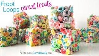 Froot Loops Cereal Treats