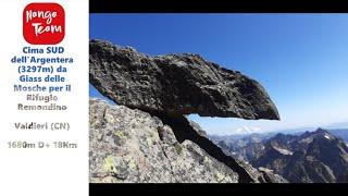 Cima SUD dell'Argentera 3297m da Gias delle Mosche per il Rifugio Remondino - Valdieri 1680m D+ 18Km