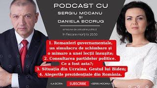 Podcast cu Sergiu Mocanu și Daniela Bodrug din 19 noiembrie 2024