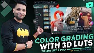 How to use Color Grading in Filmora 13 (2024) Make Cinematic videos with Filmora's AI-Powered LUTs!