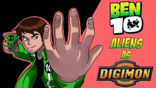 BEN10 Aliens are now Digimon!