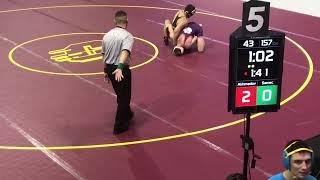 2018 NCWA National Championships, 157 lbs Championship Rd of 32 - Timmy Samec, Clemson vs UMBC