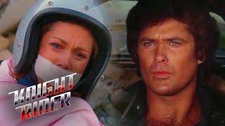 Michael and KITT Rescue Liberty Cox | Knight Rider