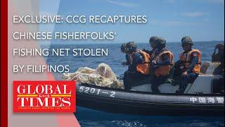 Exclusive Video: CCG recaptures Chinese fisherfolks’ fishing net stolen by Filipinos