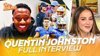 Quentin Johnston on Incredible Season, Locker Room Energy After Bengals Win, Harbaugh Bowl, & More