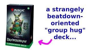 Is the Peace Offering Deck Actually Group Hug?